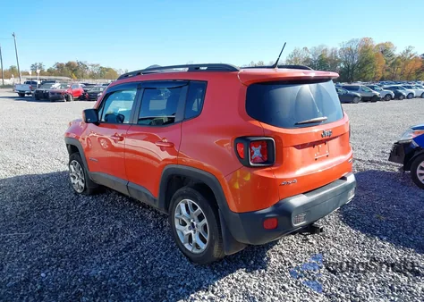 2016 Jeep Renegade Latitude из США, поврежденный, VIN ZACCJBBTXGPE10094